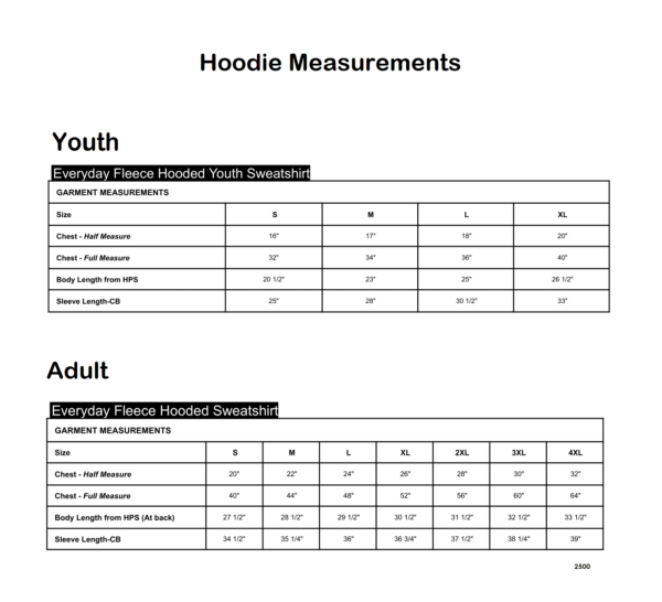 2025 Spirit Wear Sample Page - Image 8